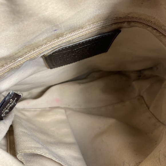 COACH OPTIC CHAIN SIGNATURE BAG LOGO EMBOSSED Women's Bag - Picture 6 of 6